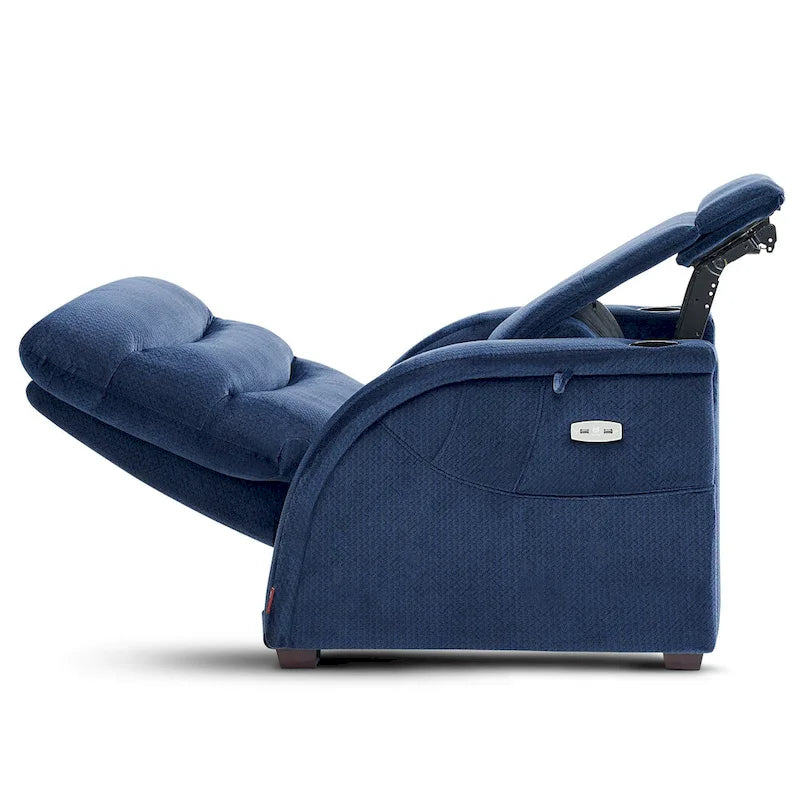 Fauteuil inclinable électrique zéro gravité MCombo avec appui-tête réglable pour salon, tissu ZG334