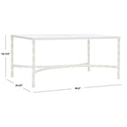 Table basse en verre SAFAVIEH Couture Sedighe - 40 cm L x 24 cm P x 18 cm H