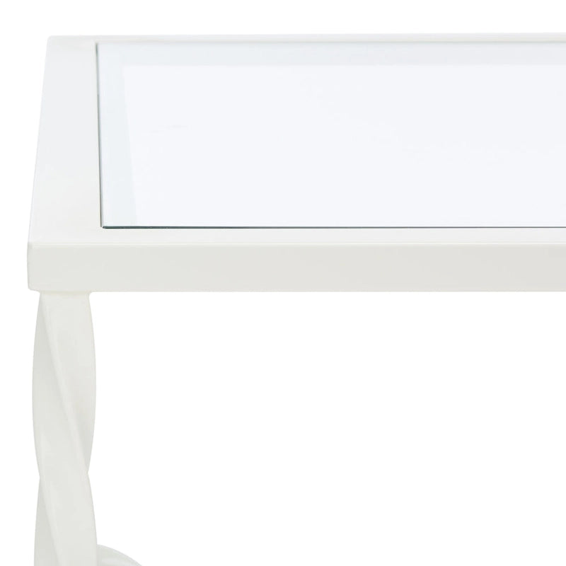 Table basse en verre SAFAVIEH Couture Sedighe - 40 cm L x 24 cm P x 18 cm H