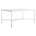 Table basse en verre SAFAVIEH Couture Sedighe - 40 cm L x 24 cm P x 18 cm H