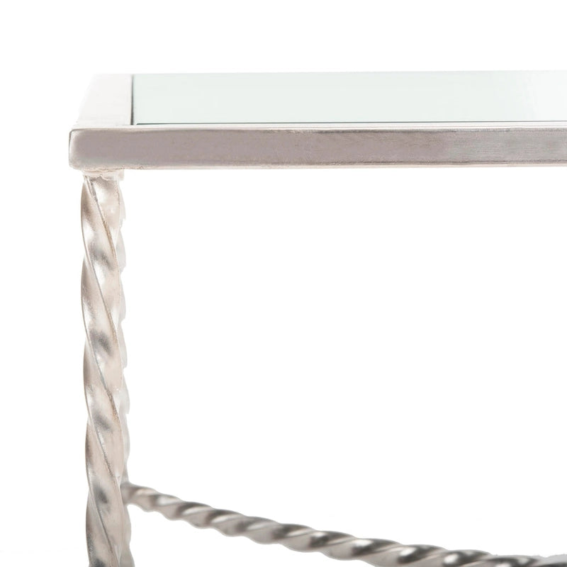 Table basse en verre SAFAVIEH Couture Sedighe - 40 cm L x 24 cm P x 18 cm H