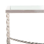 Table basse en verre SAFAVIEH Couture Sedighe - 40 cm L x 24 cm P x 18 cm H