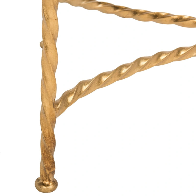 Table basse en verre SAFAVIEH Couture Sedighe - 40 cm L x 24 cm P x 18 cm H