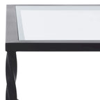 Table basse en verre SAFAVIEH Couture Sedighe - 40 cm L x 24 cm P x 18 cm H