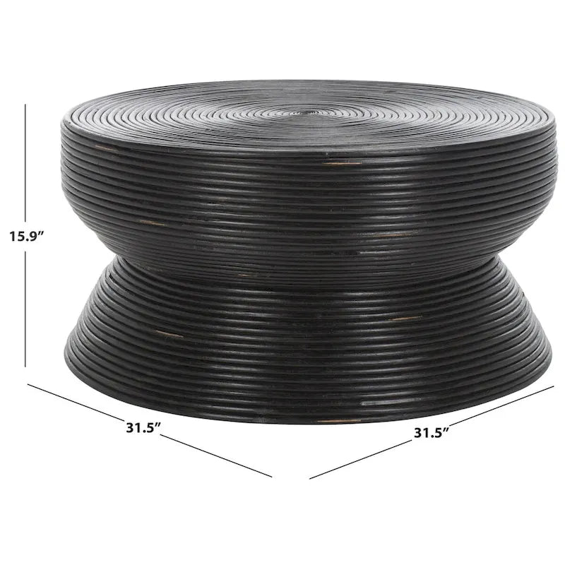 Table basse SAFAVIEH Lossie - 31 cm L x 31 cm P x 16 cm H