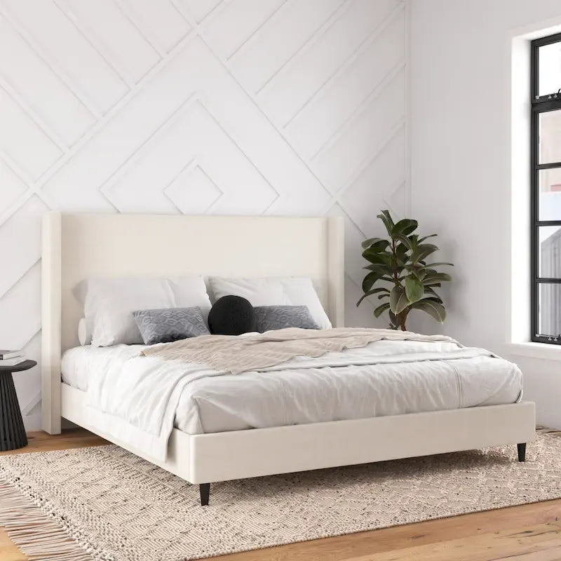Avenue Greene Esma Upholstered Platform Bed