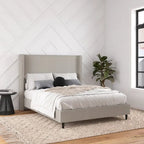 Lit plateforme rembourré Avenue Greene Esma