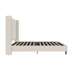 Lit plateforme rembourré Avenue Greene Esma