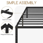 Sommier à lattes en métal Yaheetech