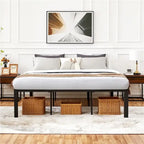 Sommier à lattes en métal Yaheetech