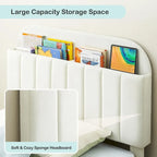 Cadres de lit jumeaux avec sommier à lattes en velours