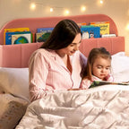 Cadres de lit jumeaux avec sommier à lattes en velours