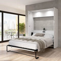 Bestar Avalon High-Gloss Murphy Bed for Multipurpose Spaces