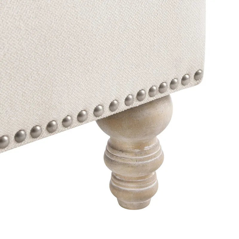 Fauteuil d'appoint moderne avec accoudoirs, structure en bois massif et coussin lombaire, pour salon