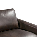 Canapé Sorrento de Poly &amp; Bark - Cuir italien pleine fleur véritable