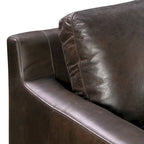 Canapé Sorrento de Poly &amp; Bark - Cuir italien pleine fleur véritable