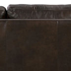 Canapé Sorrento de Poly &amp; Bark - Cuir italien pleine fleur véritable