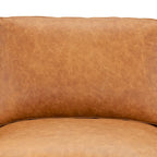 Canapé Sorrento de Poly &amp; Bark - Cuir italien pleine fleur véritable