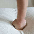 Canapé d'angle en forme de U 130 cm, canapé d'angle modulable minimaliste en chenille 6 places avec méridienne réversible et pouf