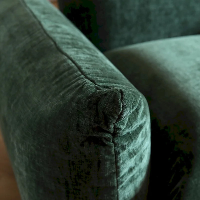 Canapé d'angle en forme de U 130 cm, canapé d'angle modulable minimaliste en chenille 6 places avec méridienne réversible et pouf