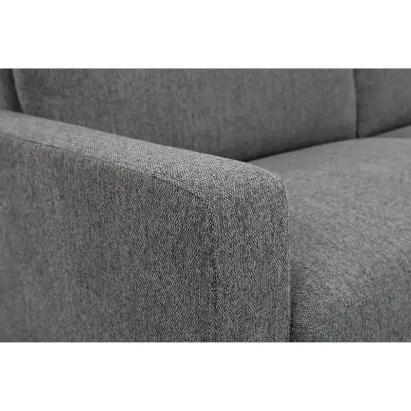 Ensemble de canapés de salon 2 pièces rembourrés de style transitionnel