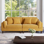 Canapé profond de 90 pouces, confortable pour le salon