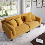 Canapé profond de 90 pouces, confortable pour le salon