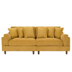 Canapé profond de 90 pouces, confortable pour le salon