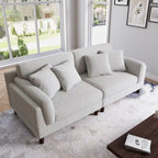 Canapé profond de 90 pouces, confortable pour le salon