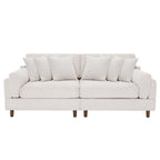 Canapé profond de 90 pouces, confortable pour le salon