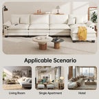 Canapé-lit modulable 5 places, canapé convertible en L pour salon