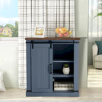 32 Compact TV Stand for 40 TVs w/ Barn Door Design - 32 in Width