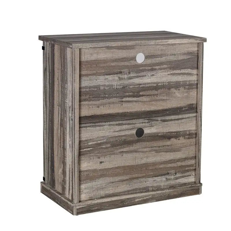 Meuble TV compact 32 pouces pour téléviseurs 40 pouces avec portes coulissantes style grange - Largeur 32 pouces