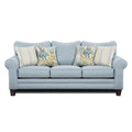 Labyrinth Sky Round Arm Stationary Sofa