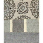 Canapé Grande Mist à accoudoirs arrondis, style transitionnel, bleu layette