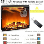 Meuble TV style ferme avec cheminée, centre multimédia, console multimédia