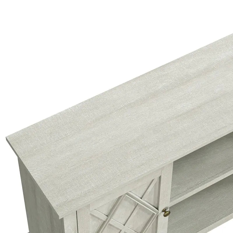 Meuble TV style ferme de 178 cm (70 pouces) pour téléviseurs jusqu'à 75 pouces - Montage facile - Largeur : 178 cm (70 pouces)