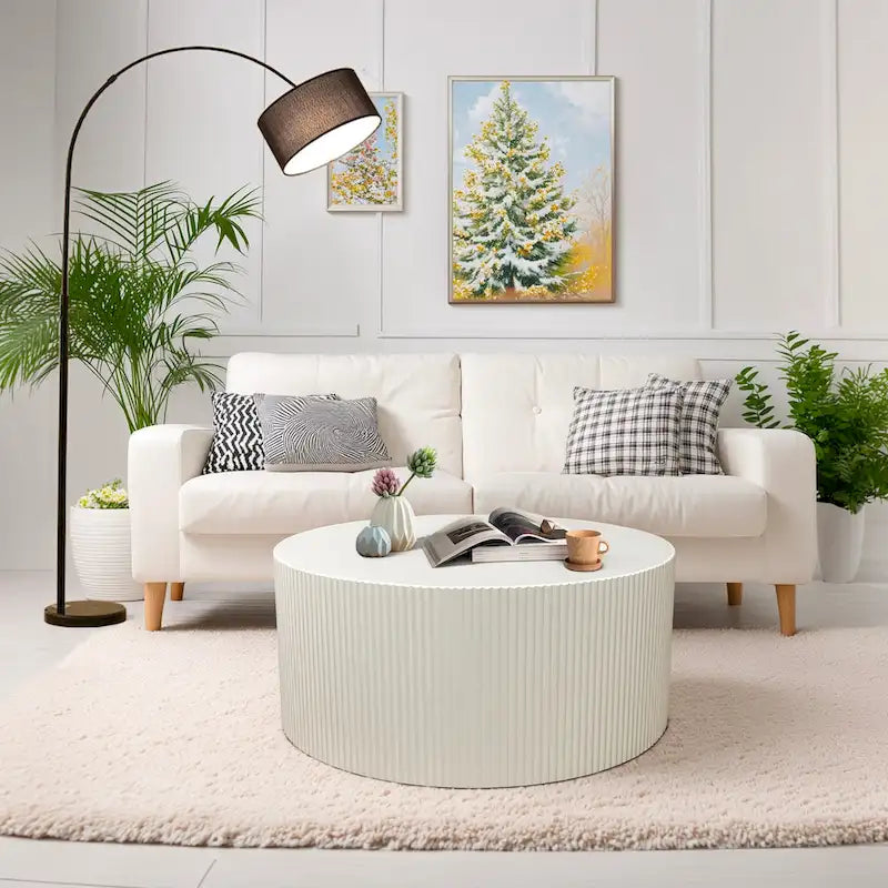 Table basse ronde moderne