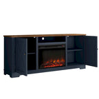 Meuble TV style ferme de 70 pouces pour téléviseurs jusqu'à 75 pouces - 70 pouces de largeur