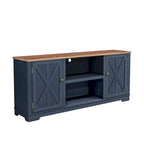 Meuble TV style ferme de 70 pouces pour téléviseurs jusqu'à 75 pouces - 70 pouces de largeur