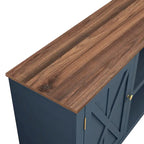 Meuble TV style ferme de 70 pouces pour téléviseurs jusqu'à 75 pouces - 70 pouces de largeur