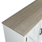 Meuble TV style ferme de 70 pouces pour téléviseurs jusqu'à 75 pouces - 70 pouces de largeur