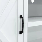 Meuble TV style ferme de 70 pouces pour téléviseurs jusqu'à 75 pouces - 70 pouces de largeur