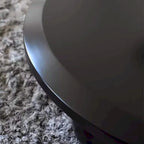 Table basse moderne en bois de 51 cm avec 3 pieds boule