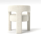 SEYNAR Chaise de salle à manger moderne et glamour en velours, ensemble de 2 chaises d'appoint à dossier ouvert