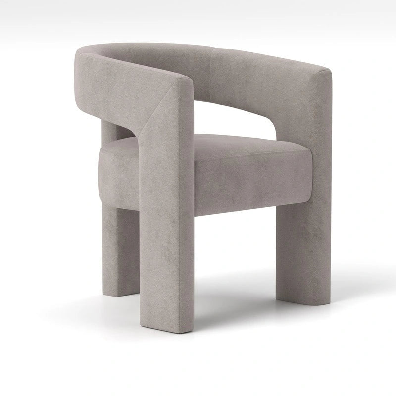 SEYNAR Chaise de salle à manger moderne et glamour en velours, ensemble de 2 chaises d'appoint à dossier ouvert