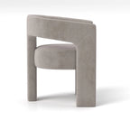 SEYNAR Chaise de salle à manger moderne et glamour en velours, ensemble de 2 chaises d'appoint à dossier ouvert