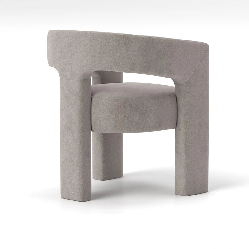 SEYNAR Chaise de salle à manger moderne et glamour en velours, ensemble de 2 chaises d'appoint à dossier ouvert