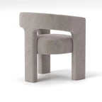 SEYNAR Chaise de salle à manger moderne et glamour en velours, ensemble de 2 chaises d'appoint à dossier ouvert