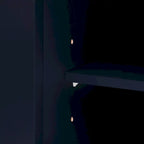 Meuble de rangement au design incurvé avec étagères et tiroir réglables